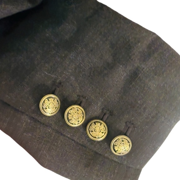 Aritzia Talula Black 2 Button Blazer SZ 6 - Picture 5 of 11